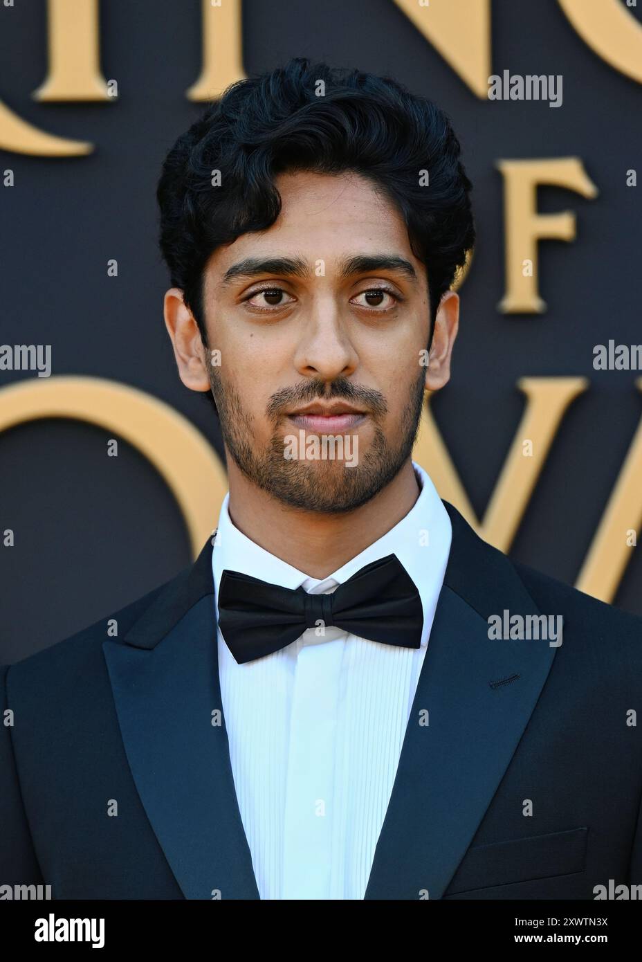 LONDON, GROSSBRITANNIEN. August 2024. Gavi Singh Chera nimmt an der Weltpremiere von The Lord of the Rings: The Rings of Power – Staffel 2 im BFI SOUTHBANK in London Teil. (Quelle: Siehe Li/Picture Capital/Alamy Live News Stockfoto