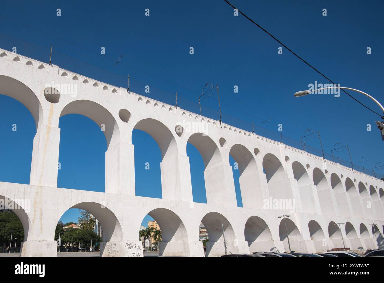 Arcos da Lapa, Rio de Janeiro, Brasilien Stockfoto