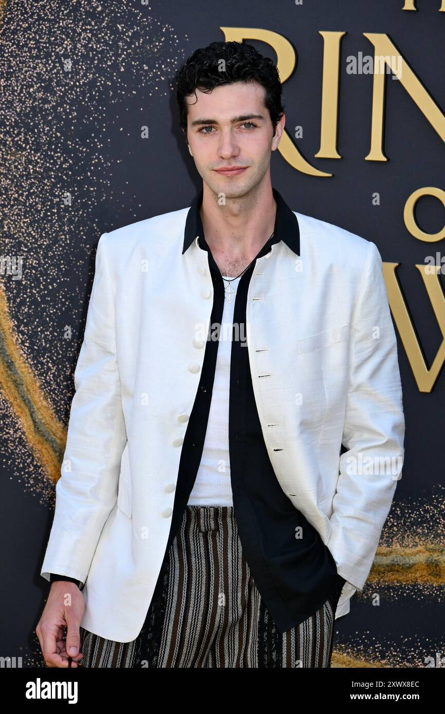 Bruce Herbelin-Earle, der Herr der Ringe: The Rings of Power Premiere, London, Großbritannien Stockfoto