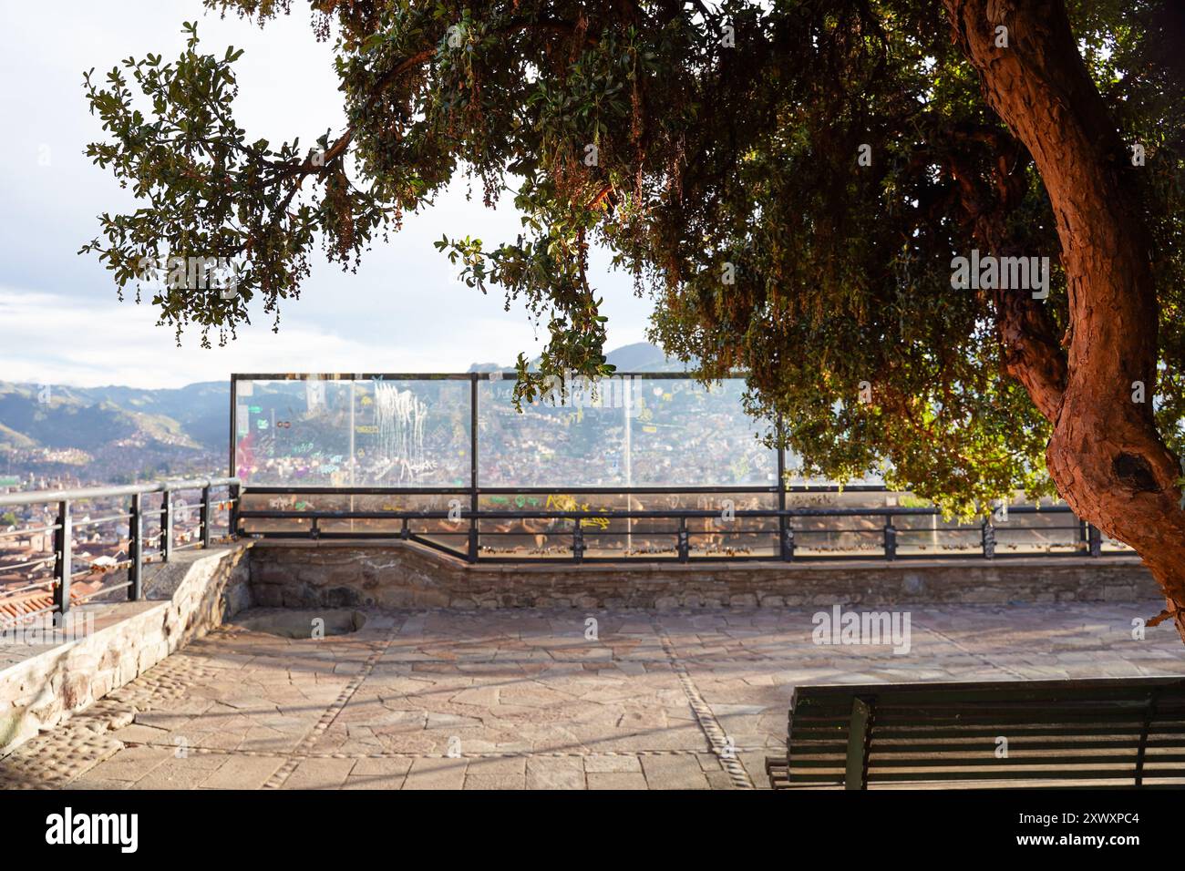 San Blas Vewpoint, Cusco, Peru Stockfoto