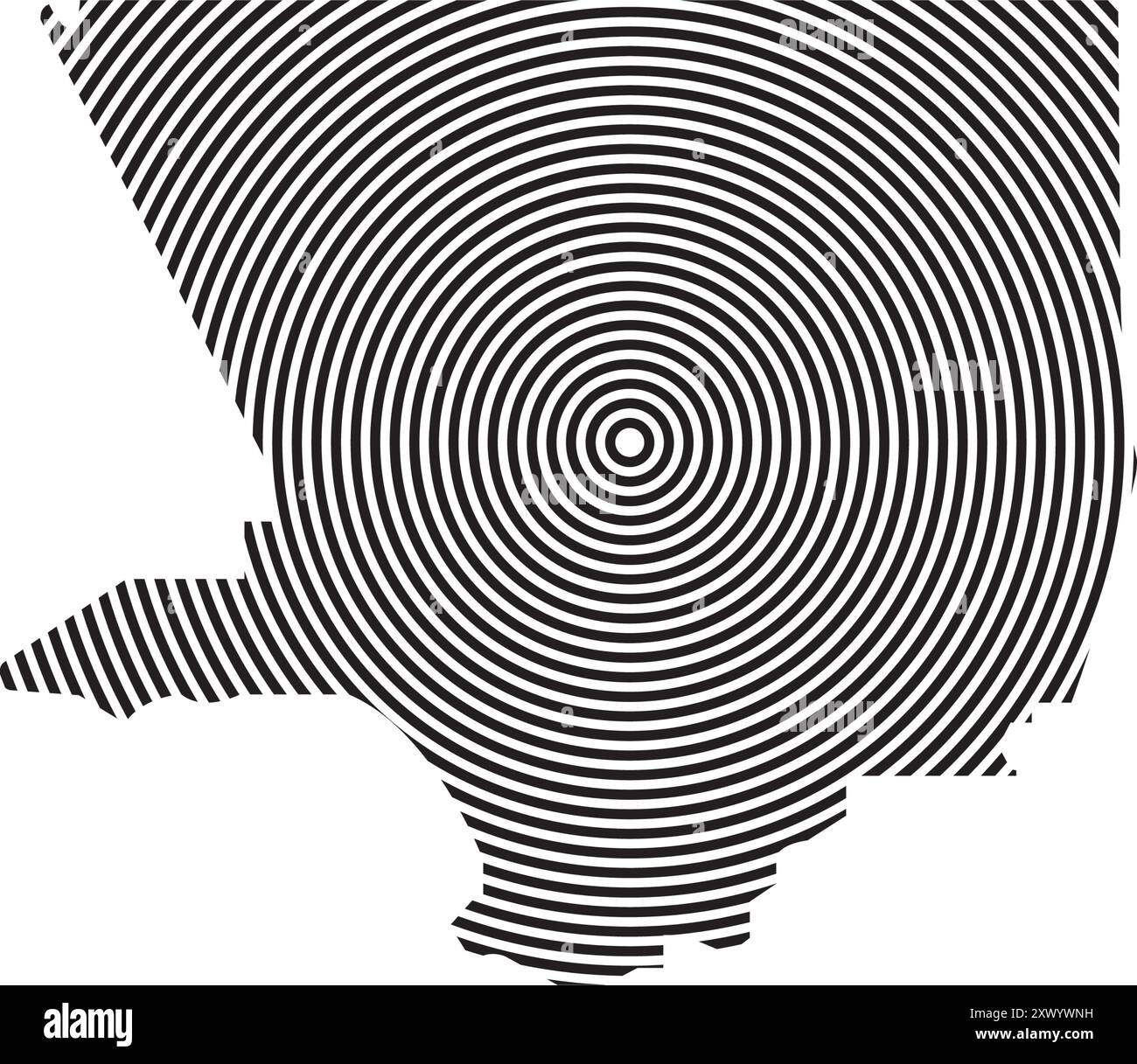 Los Angeles Karte Symbol Illustration Element Design Stock Vektor