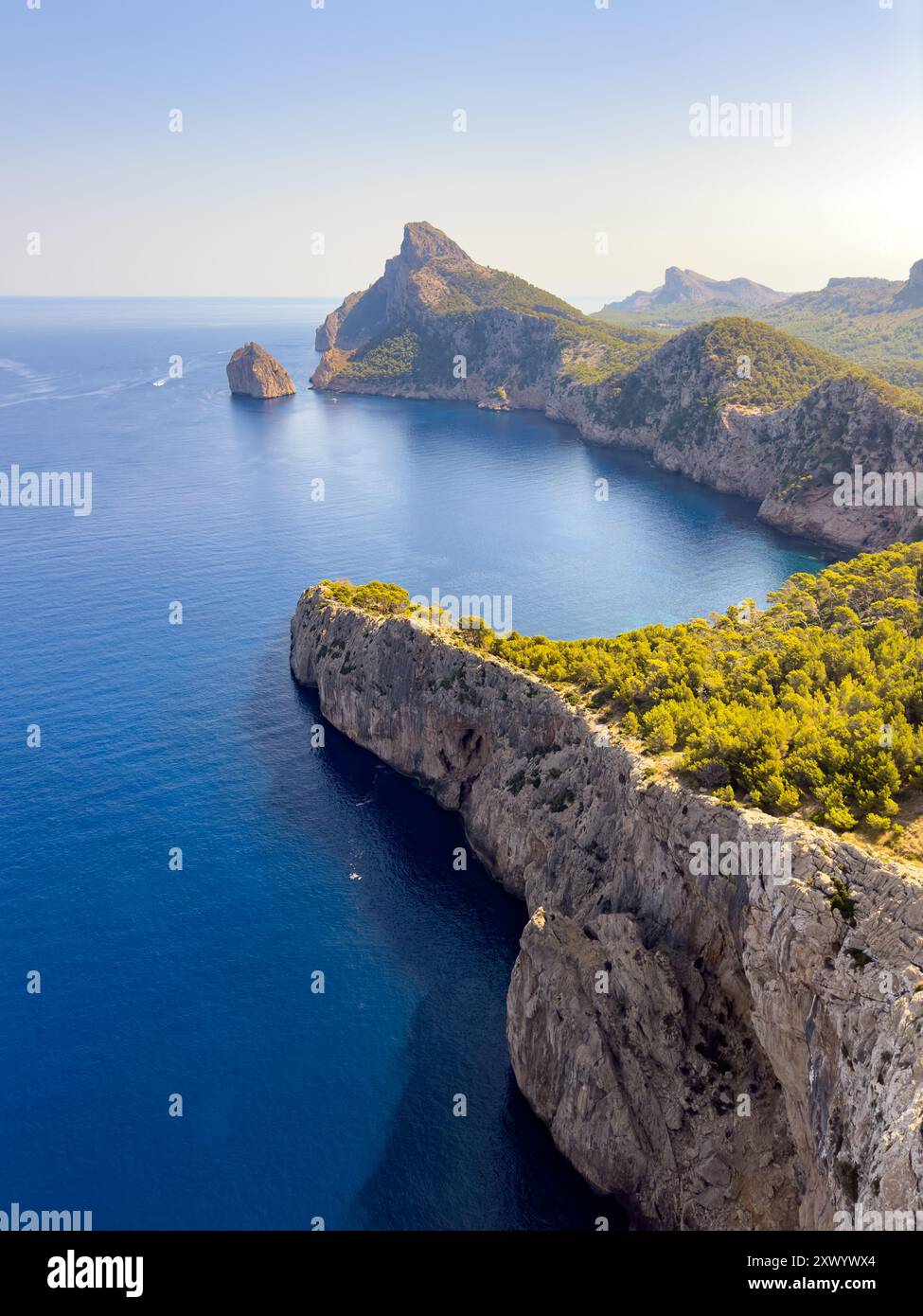 Das berühmte Cap Formentor auf Mallorca Stockfoto