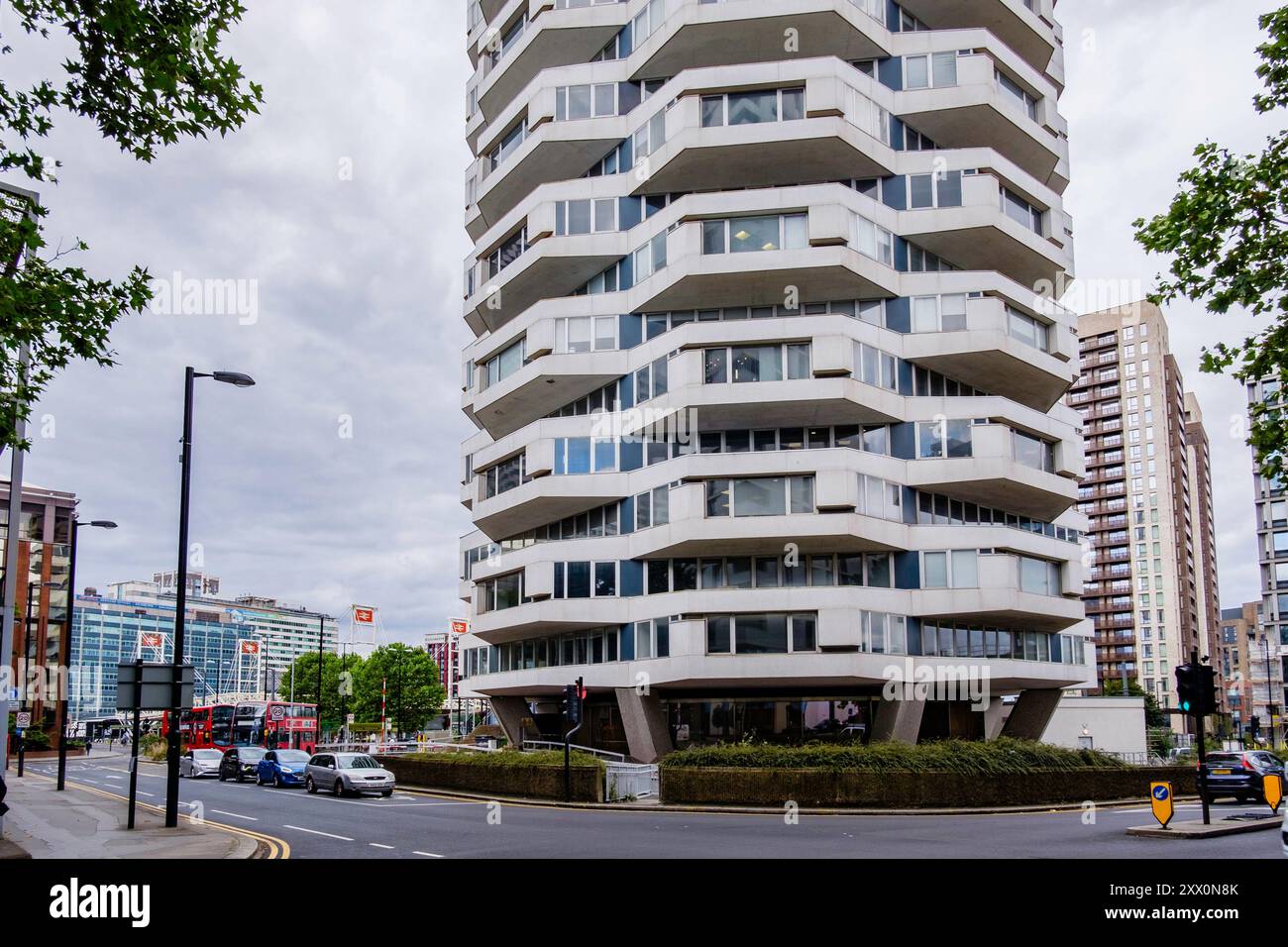 No.1 Croydon (früher NLA Tower) London Borough of Croydon, Großbritannien Stockfoto No.1 Croydon (früher NLA Tower) London Borough of Croydon, Großbritannien Stockfoto