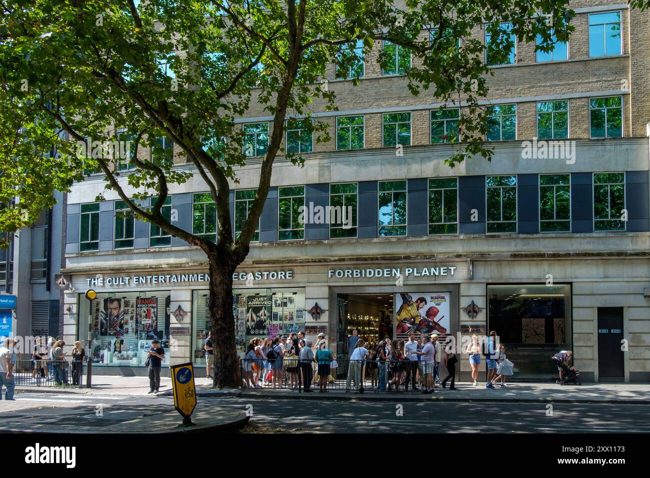 Forbidden Planet Megastore, Shaftesbury Avenue, London, Großbritannien Stockfoto