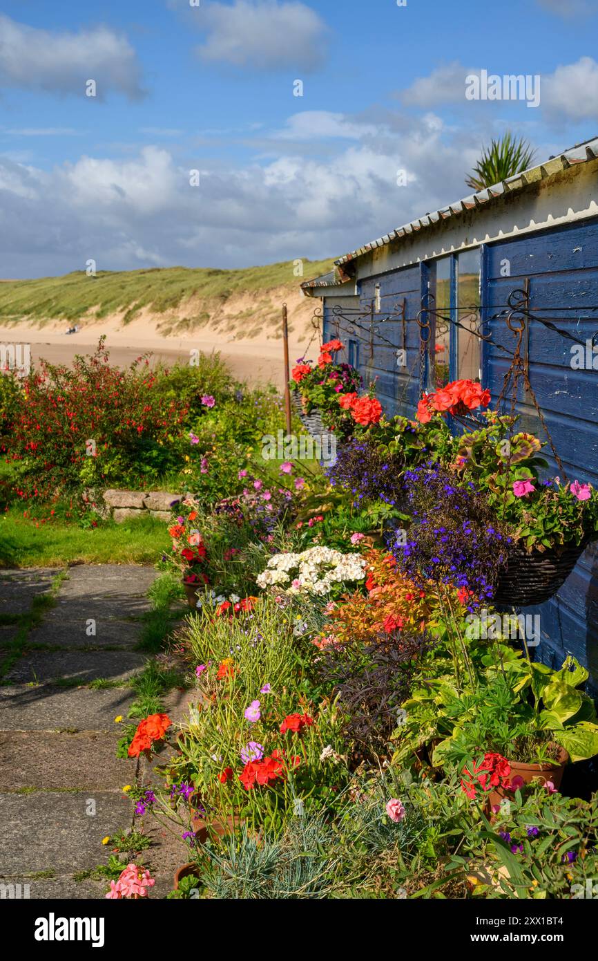Port Erroll and Cruden Bay, Aberdeenshire, Schottland, Vereinigtes Königreich. Stockfoto
