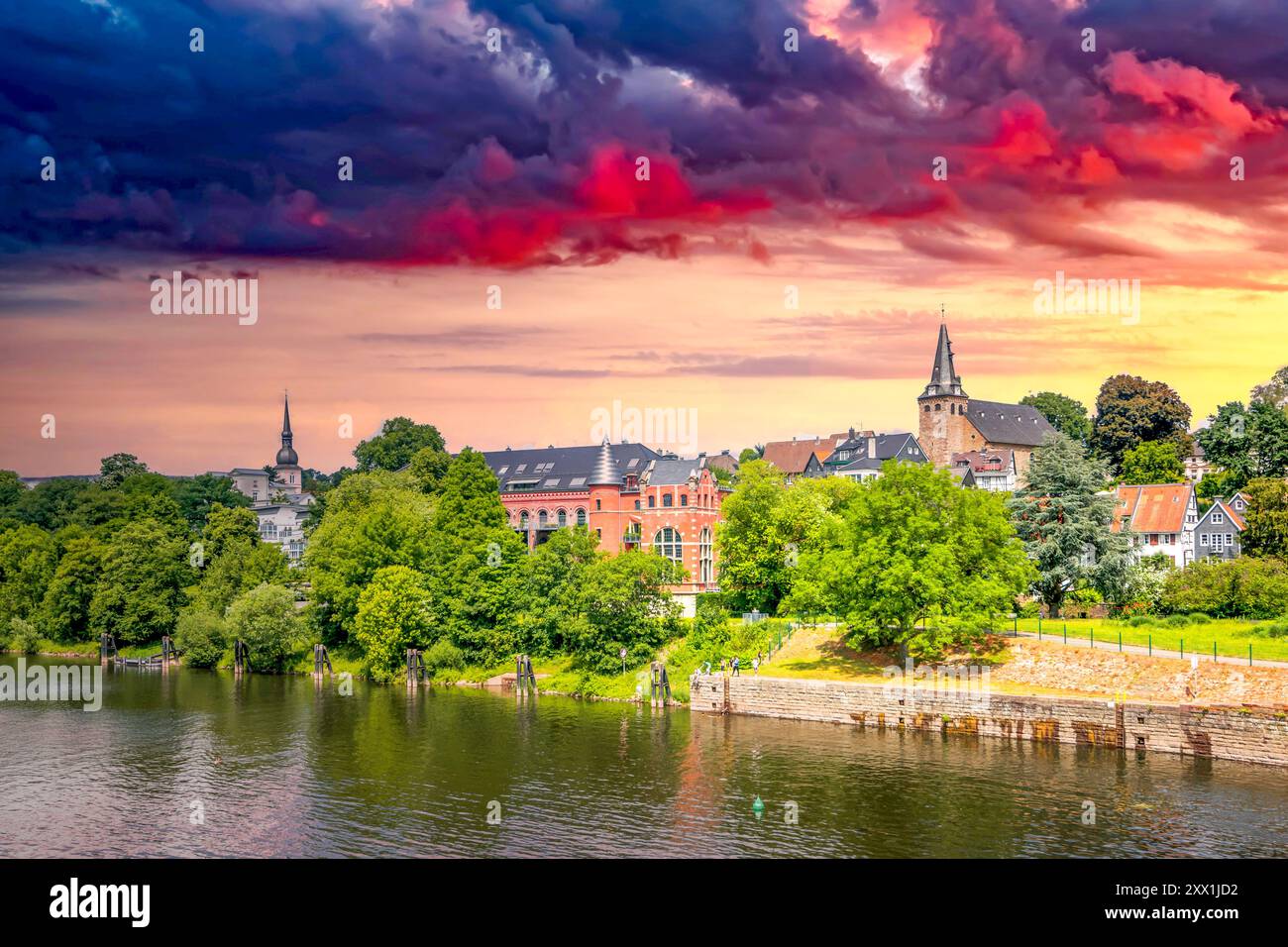 Essen Kettwig, Deutschland Stockfoto