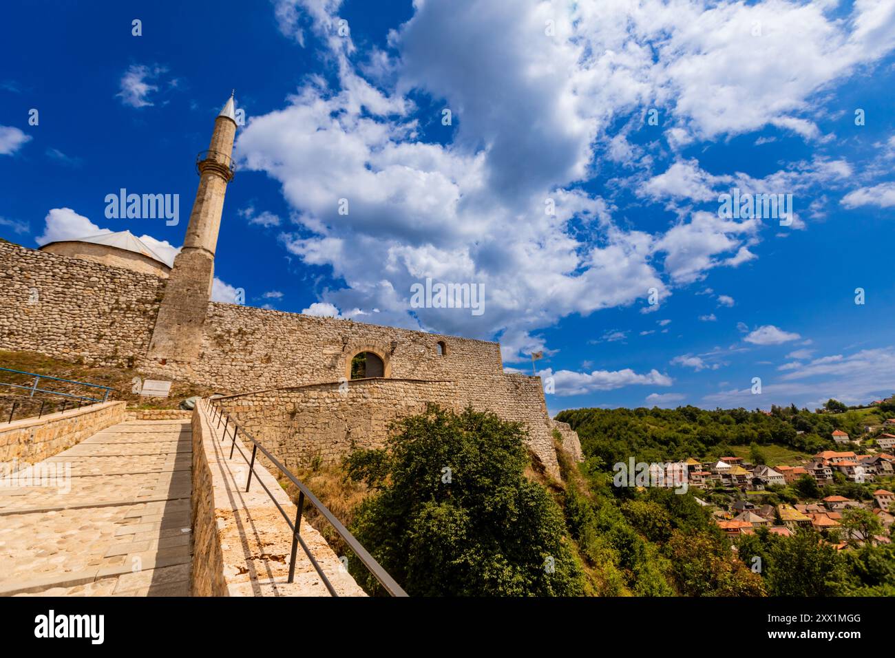 Festung Travnik, Bosnien und Herzegowina, Europa Stockfoto