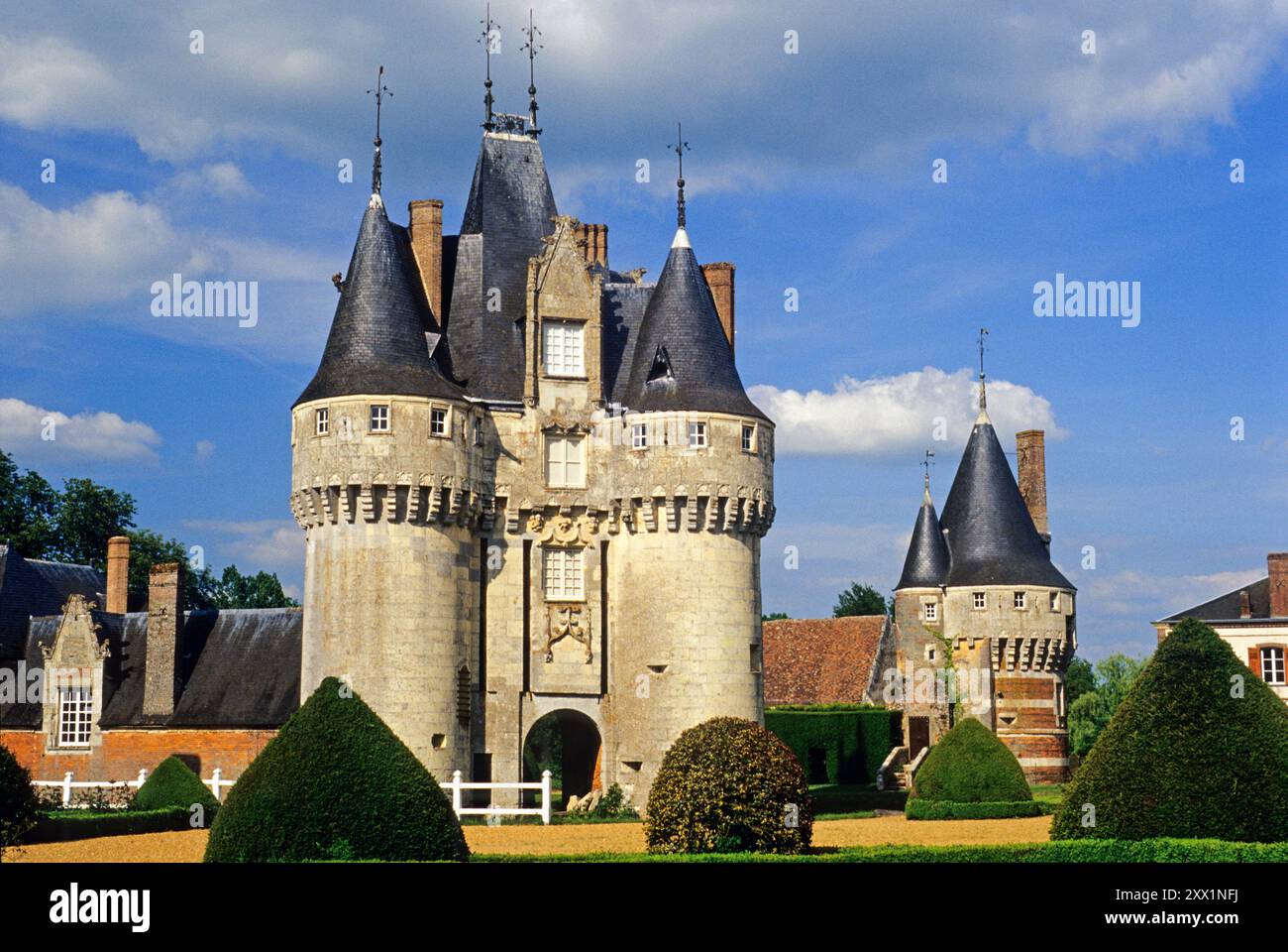 Schloss Fraze, Département Eure et Loir, Region Centre, Frankreich, Europa Stockfoto