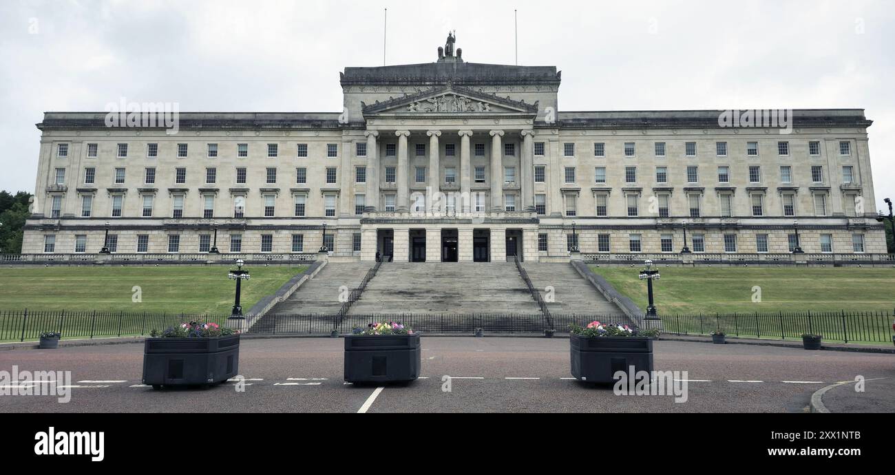 Stormont, Regierungssitz, Belfast, Ulster, Nordirland, Vereinigtes Königreich, Europa Stockfoto