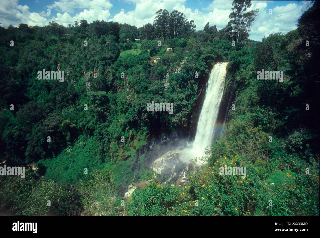 Thompson Falls, Nyahururu, Kenia Stockfoto