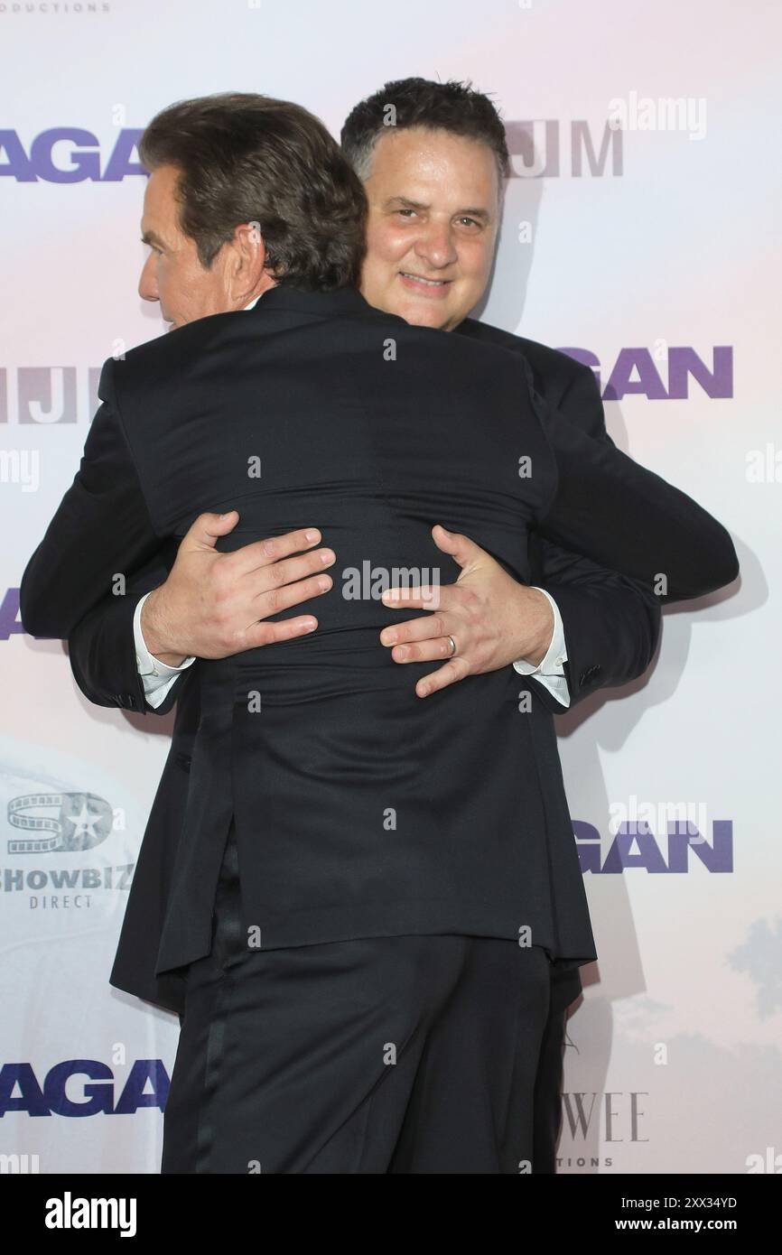 August 2024, Los Angeles, Kalifornien, USA: Dennis Quaid, Mark Joseph bei der Los Angeles Premiere von Reagan im TCL Chinese Theatre IMAX (Credit Image: © Nina Prommer/ZUMA Press Wire) NUR REDAKTIONELLE VERWENDUNG! Nicht für kommerzielle ZWECKE! Stockfoto