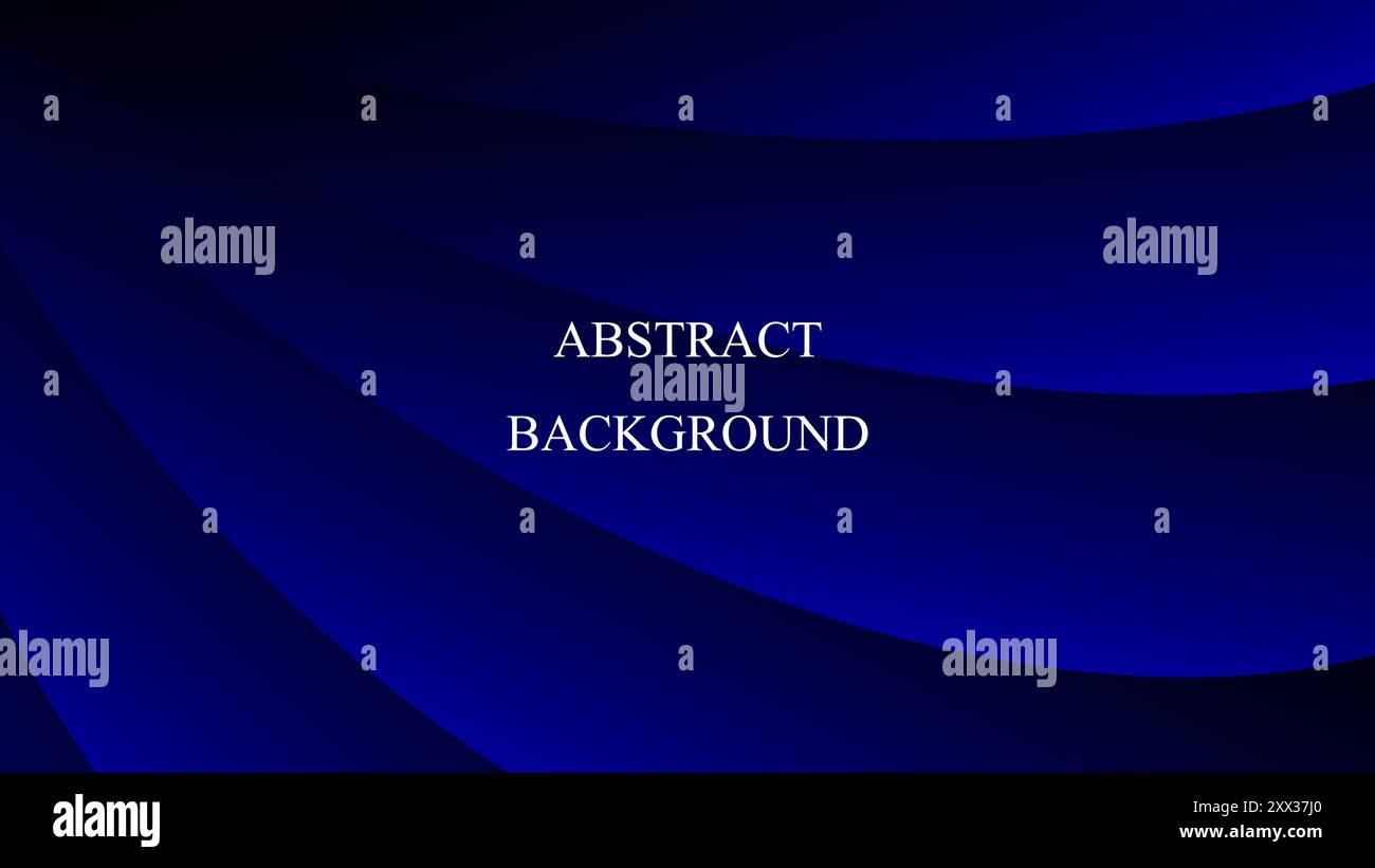 Abstrakter blauer Hintergrund für digitales Design und Geschäftspräsentation Stock Vektor