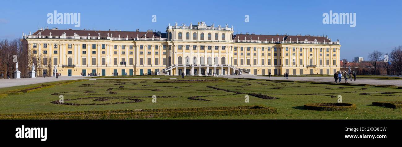 Schloss Schönbrunn, Wien, Österreich Stockfoto