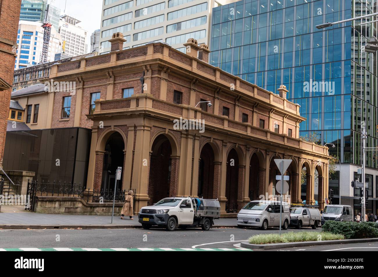 Supreme Court of New South Wales in der King Street in Sydney, New South Wales (NSW) Australien. Stockfoto