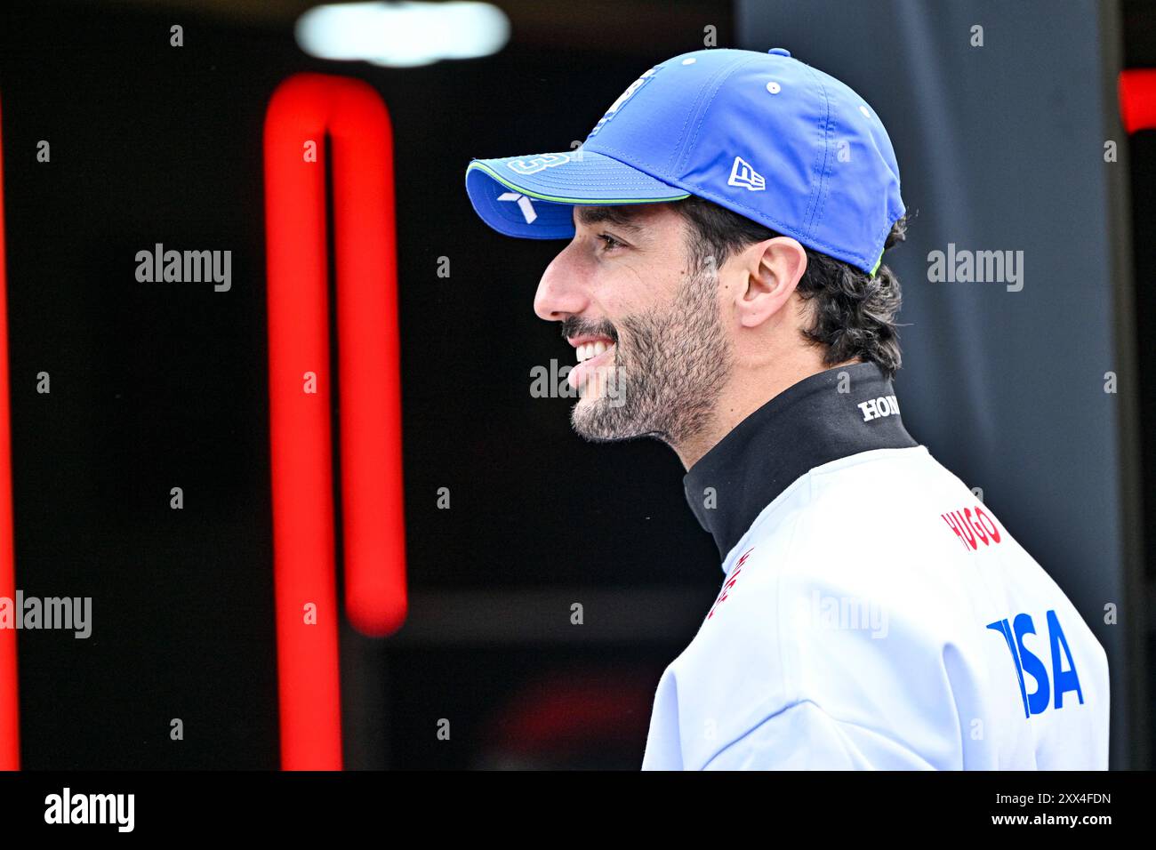 August 2024; Circuit Zandvoort, Zandvoort, Holland, Nordholland, Niederlande; Formel 1 Heineken Grand Prix 2024 in den Niederlanden; Tag der Ankunft und Inspektion; Daniel Ricciardo (aus) vom McLaren F1-Team Stockfoto