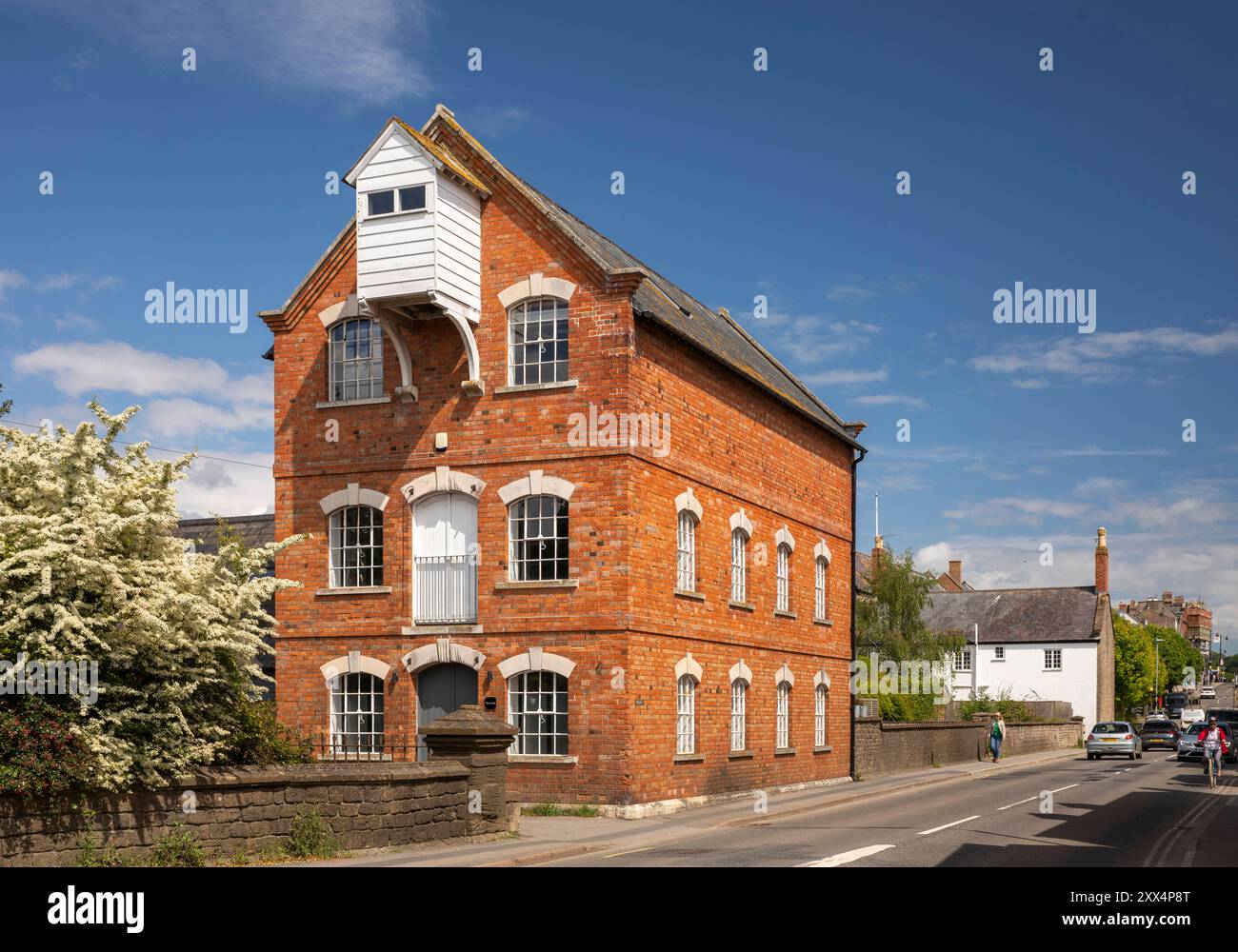 Großbritannien England, Dorset, Bridport, West Street, West Mill, in Ferienwohnung umgewandelt Stockfoto