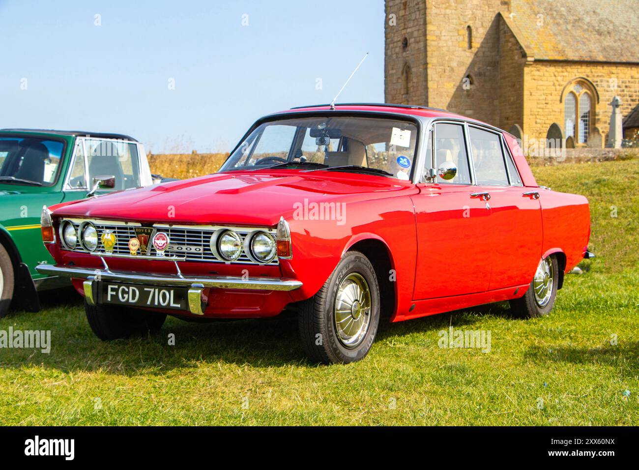 Vintage Red rover 2000 SC 2 Liter P6 ab 1972 Stockfoto