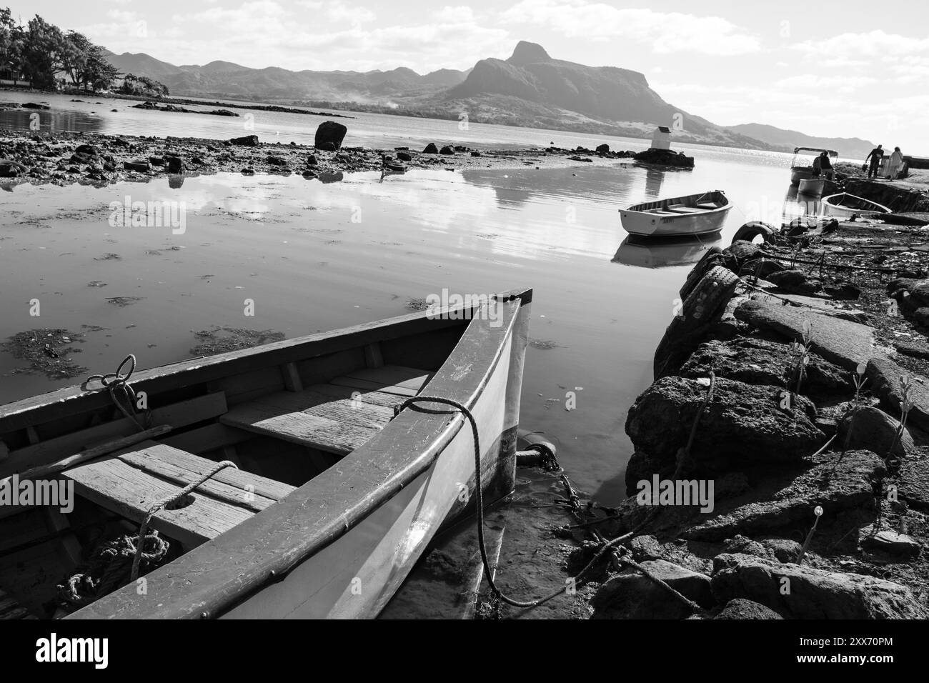 Mahebourg – Pointe des Regates Stockfoto