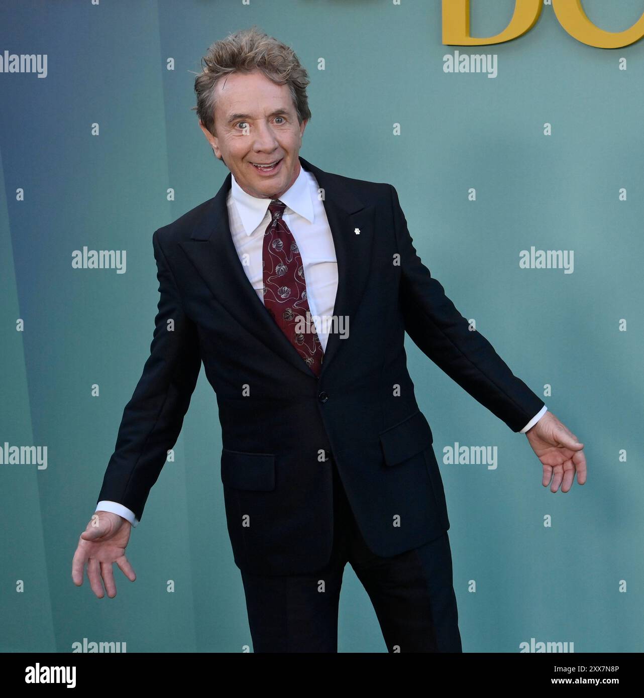 Los Angeles, Vereint Staaten. August 2024. Martin Short nimmt am Donnerstag, den 22. August 2024, an Hulus „Only Murders in the Building“-Premiere in den Paramount Studios in Los Angeles Teil. Foto: Jim Ruymen/UPI Credit: UPI/Alamy Live News Stockfoto