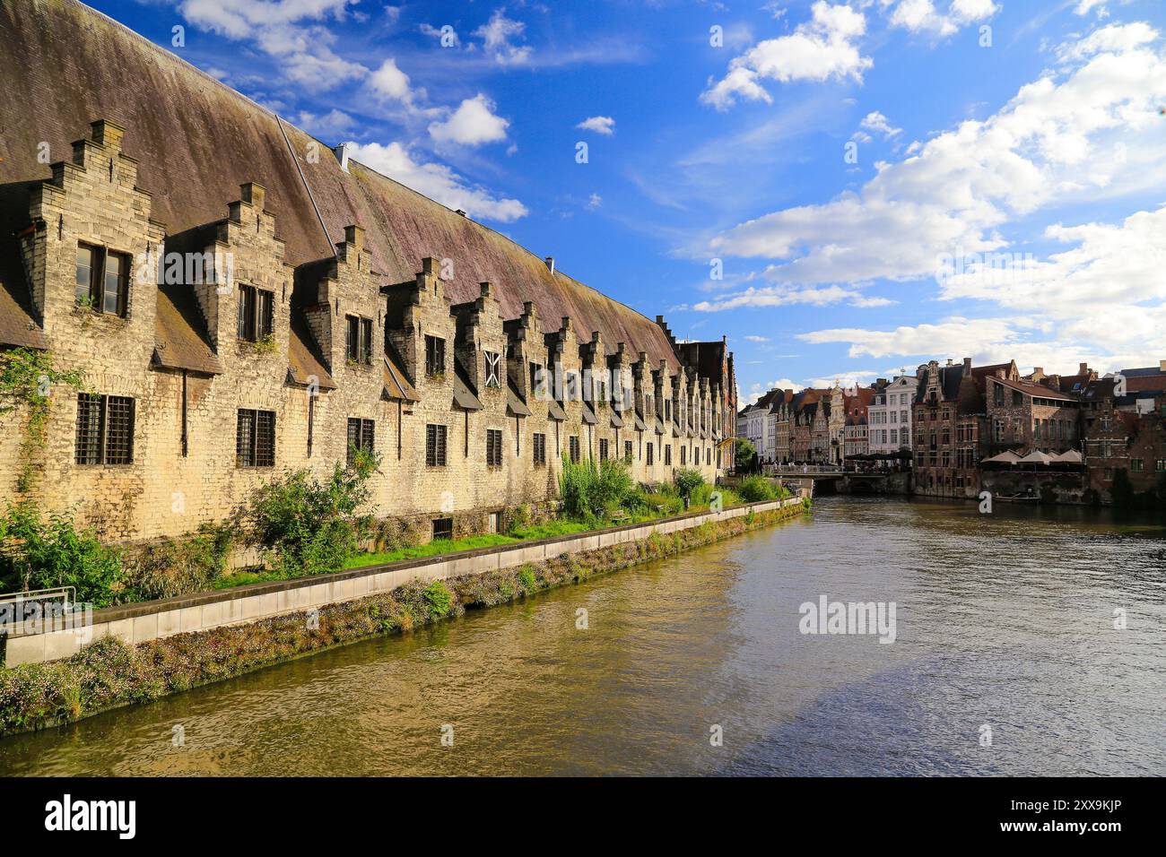 Groot Vleeshuis, Gent, Belgien. Stockfoto