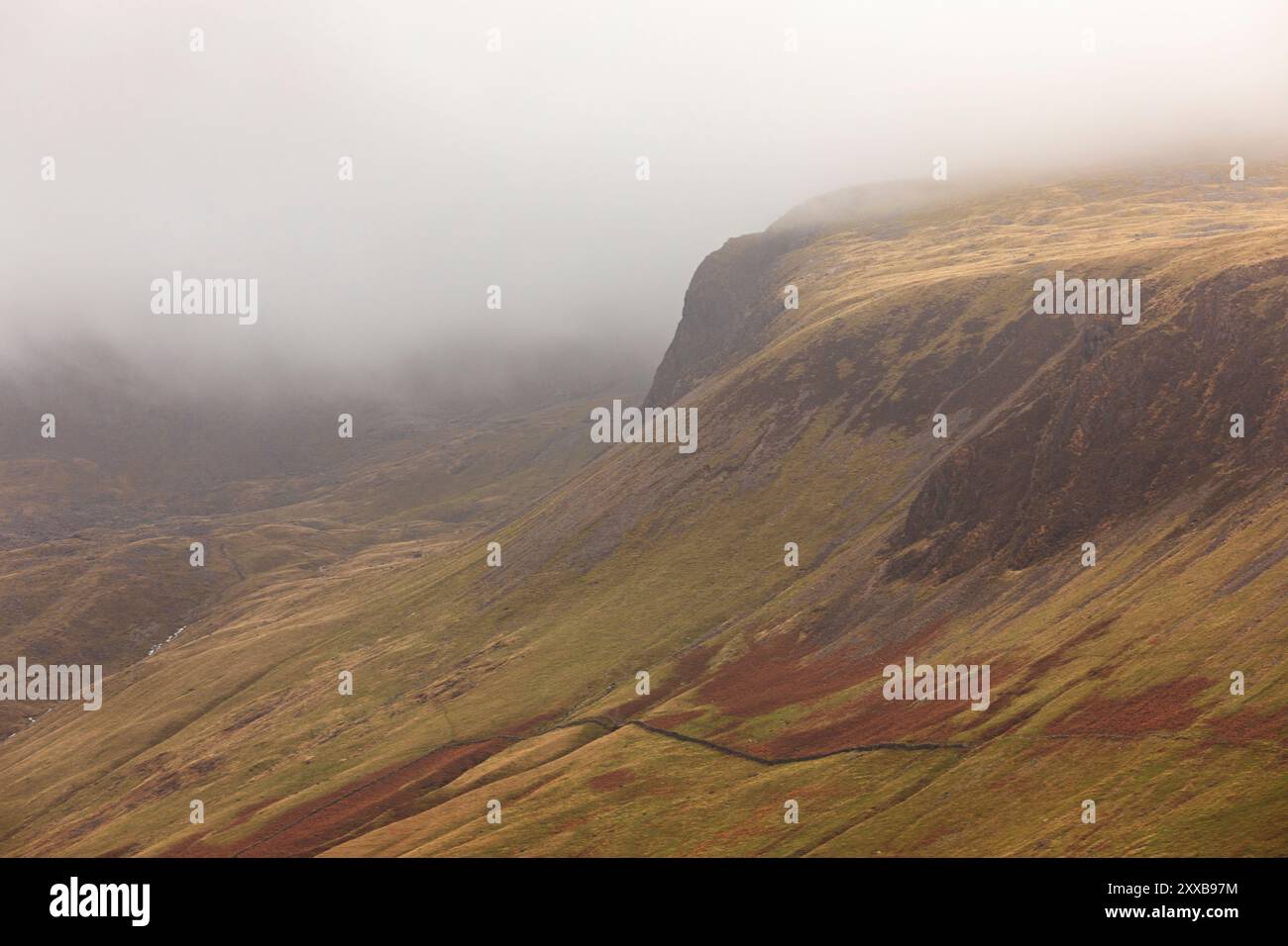 Scafells Lake District Stockfoto