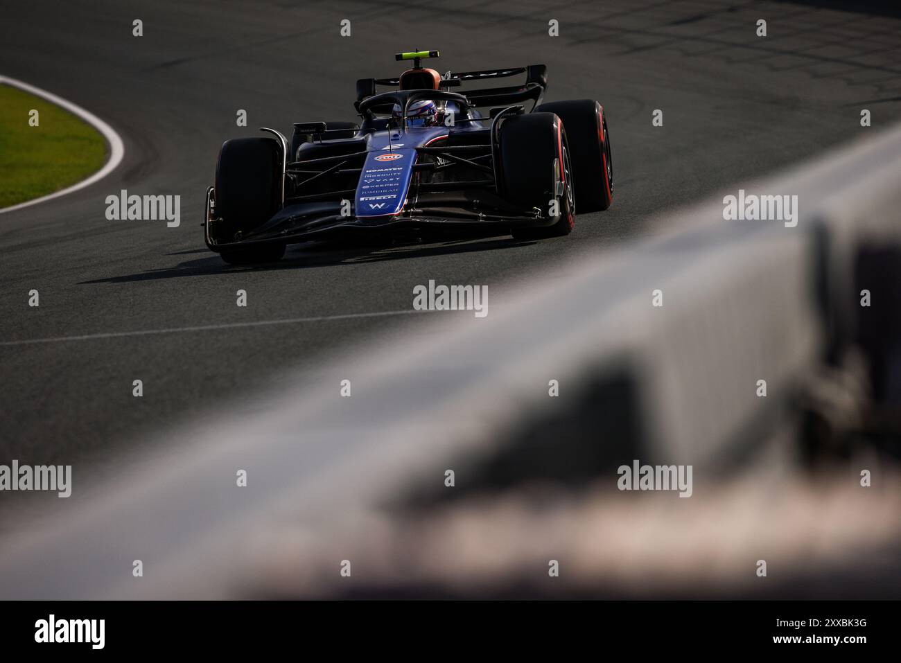 02 SARGEANT Logan (usa), Williams Racing FW46, Action während des Formel 1 Heineken Dutch Grand Prix 2024, 15. Runde der Formel 1 Weltmeisterschaft 2024 vom 23. Bis 25. August 2024 auf dem Circuit Zandvoort, in Zandvoort, Niederlande Stockfoto