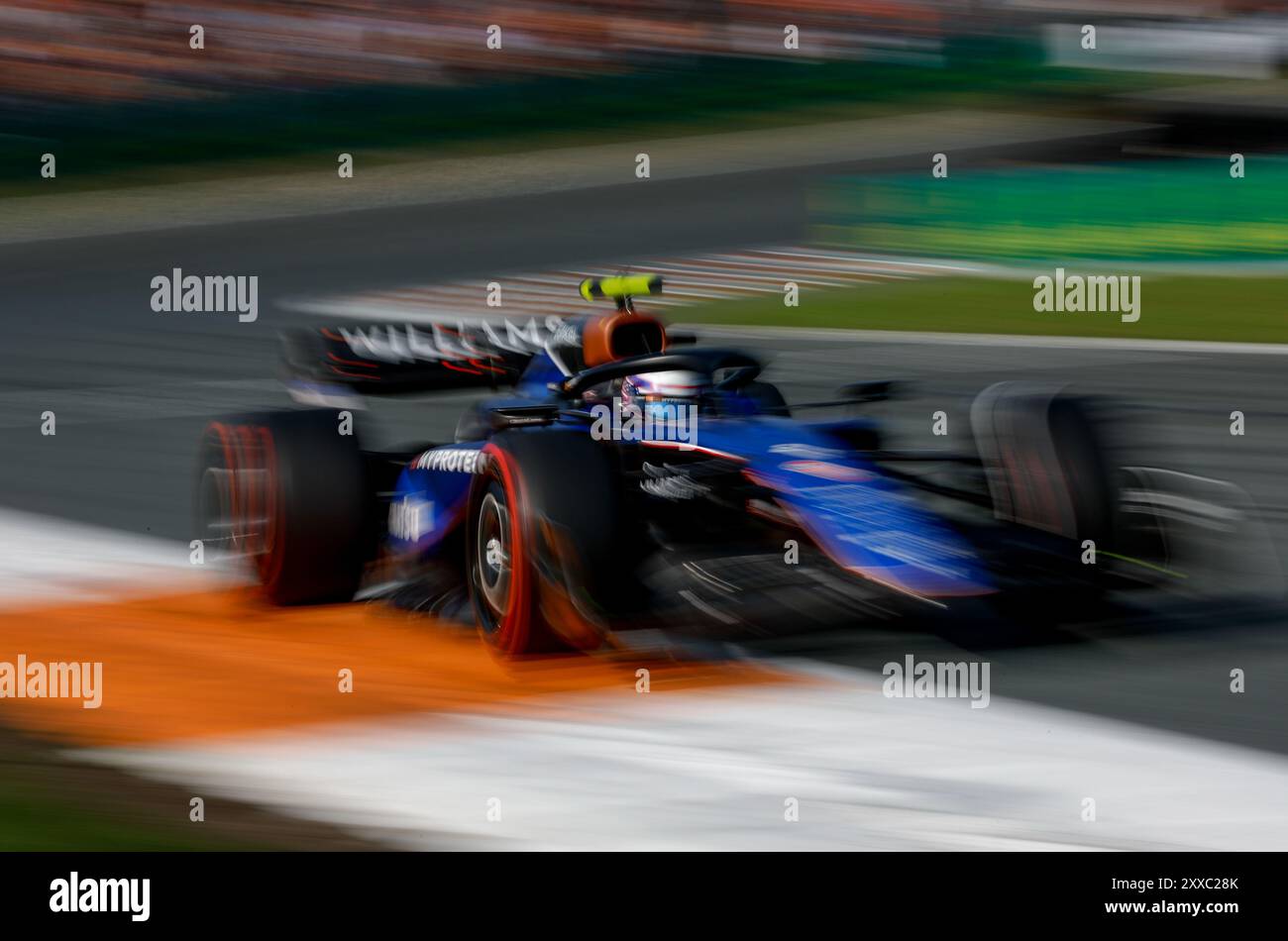 02 SARGEANT Logan (usa), Williams Racing FW46, Action während des Formel 1 Heineken Dutch Grand Prix 2024, 15. Runde der Formel 1 Weltmeisterschaft 2024 vom 23. Bis 25. August 2024 auf dem Circuit Zandvoort, in Zandvoort, Niederlande Stockfoto