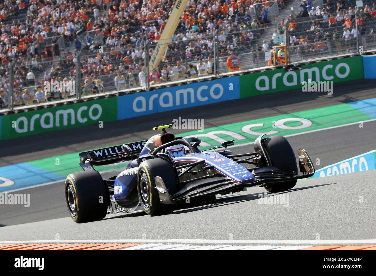 Zandvoort, Niederlande. August 2024. Zandvoort, Niederlande 22.- 25. August 2024: FIA - Formel 1 - WM - Dutch Grand Prix - 2024 im Bild: Logan Sargeant (USA) Credit: dpa/Alamy Live News Stockfoto