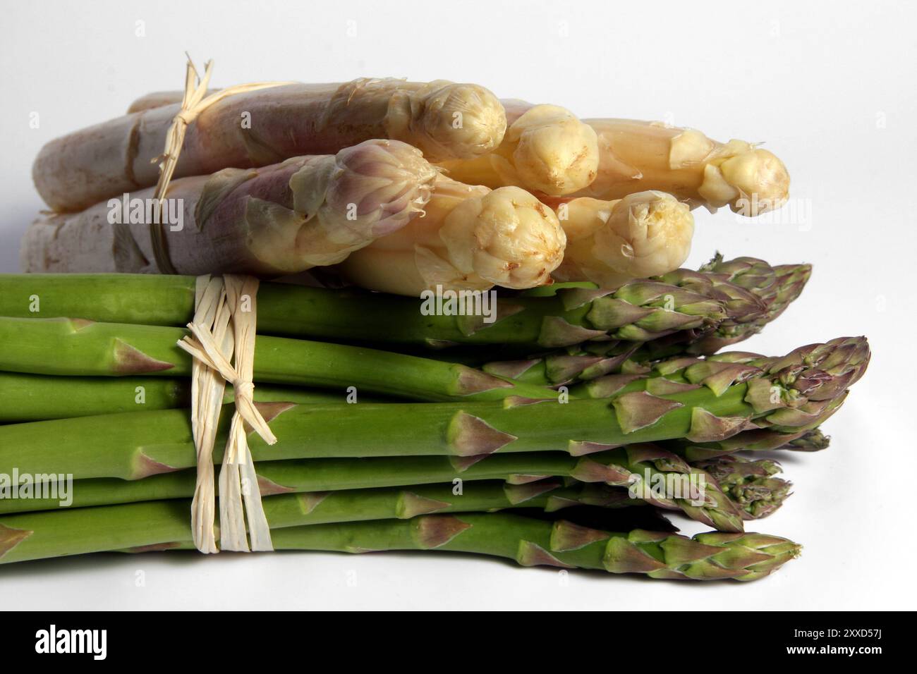 Frischer Spargel Stockfoto