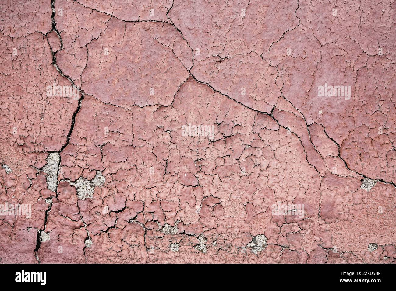 Beschädigte Oberfläche Stockfoto