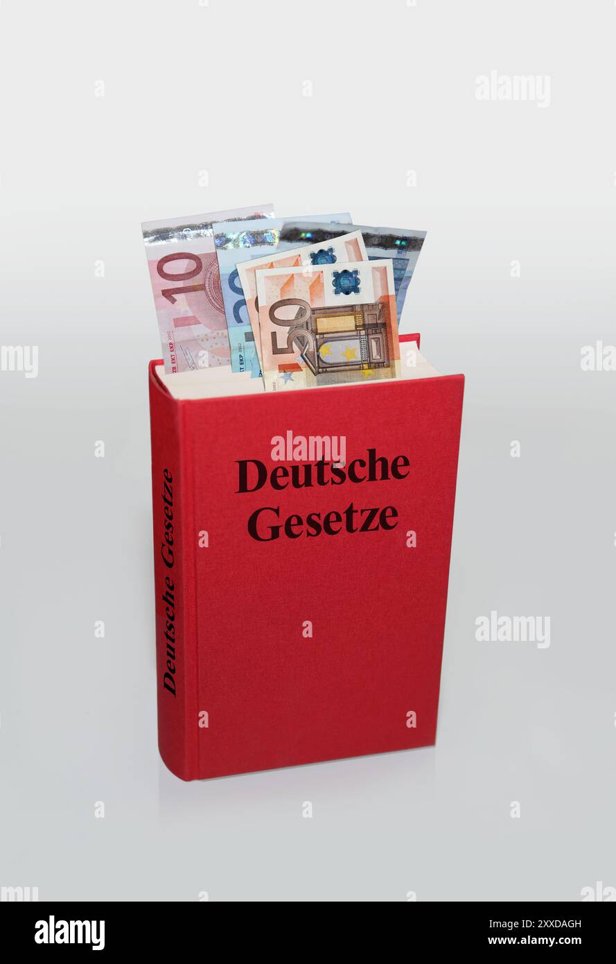 Deutsche Gesetze Stockfoto