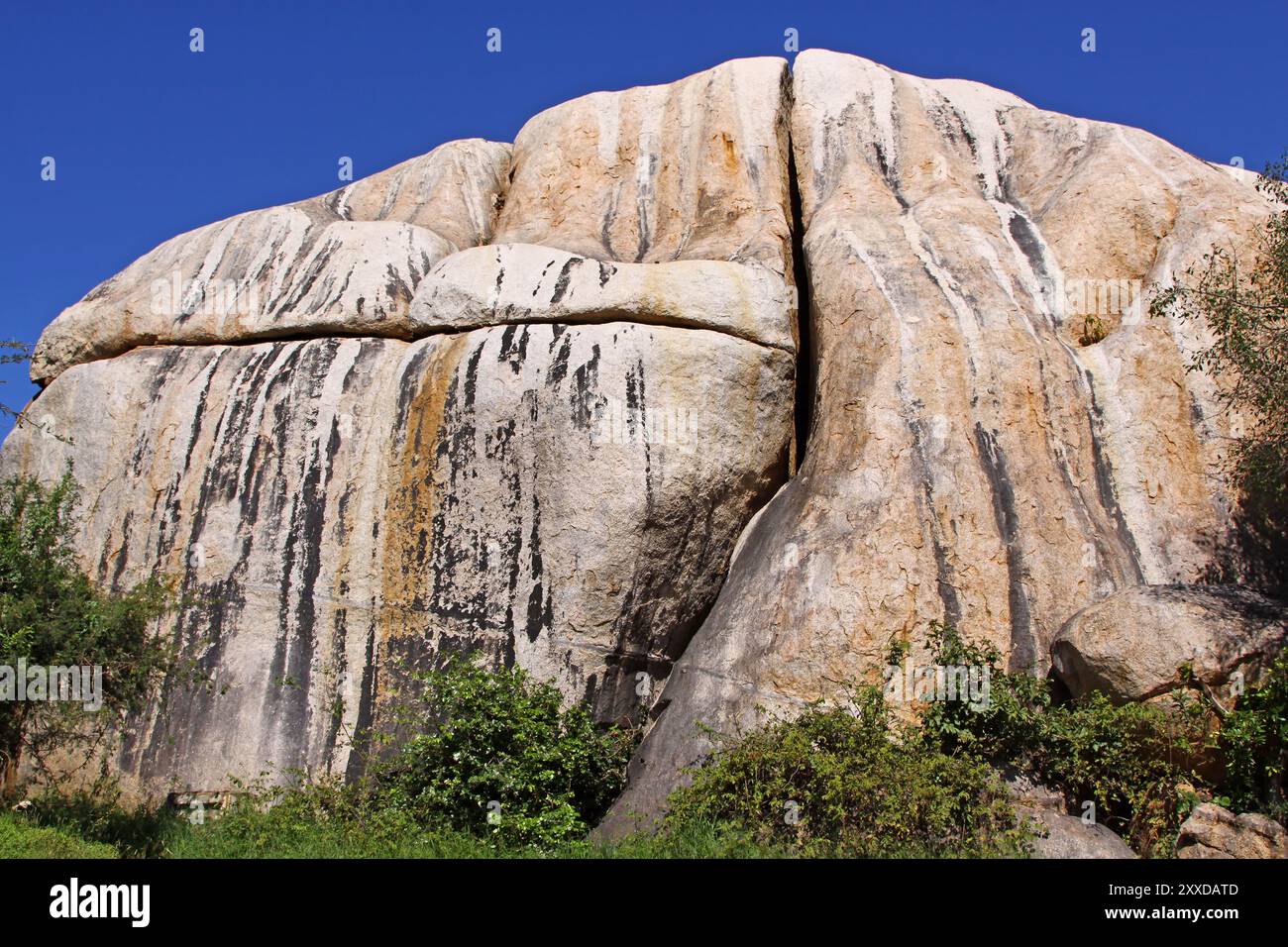 Am Denkmal für Hilda und James Stevenson-Hamilton, Kruger-Nationalpark, Südafrika, Afrika Stockfoto