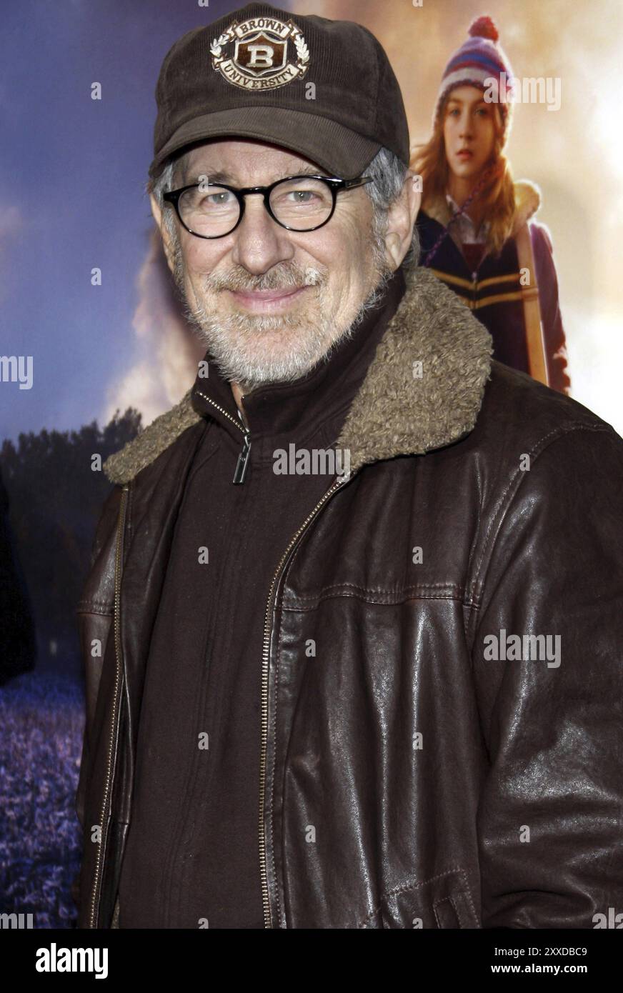 HOLLYWOOD, KALIFORNIEN, 7. DEZEMBER 2009: Steven Spielberg bei der Premiere von „The Lovely Bones“ in Los Angeles im Grauman's Chinese Theater in Hollywoo Stockfoto