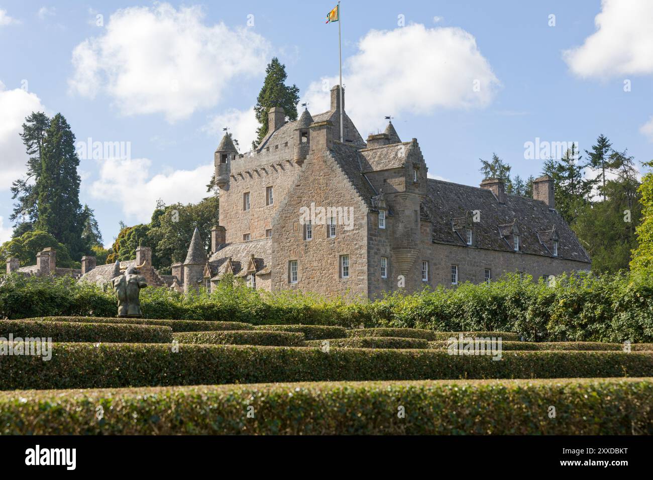 Cawdor Castle in Invergordon, Schottland, Großbritannien Stockfoto