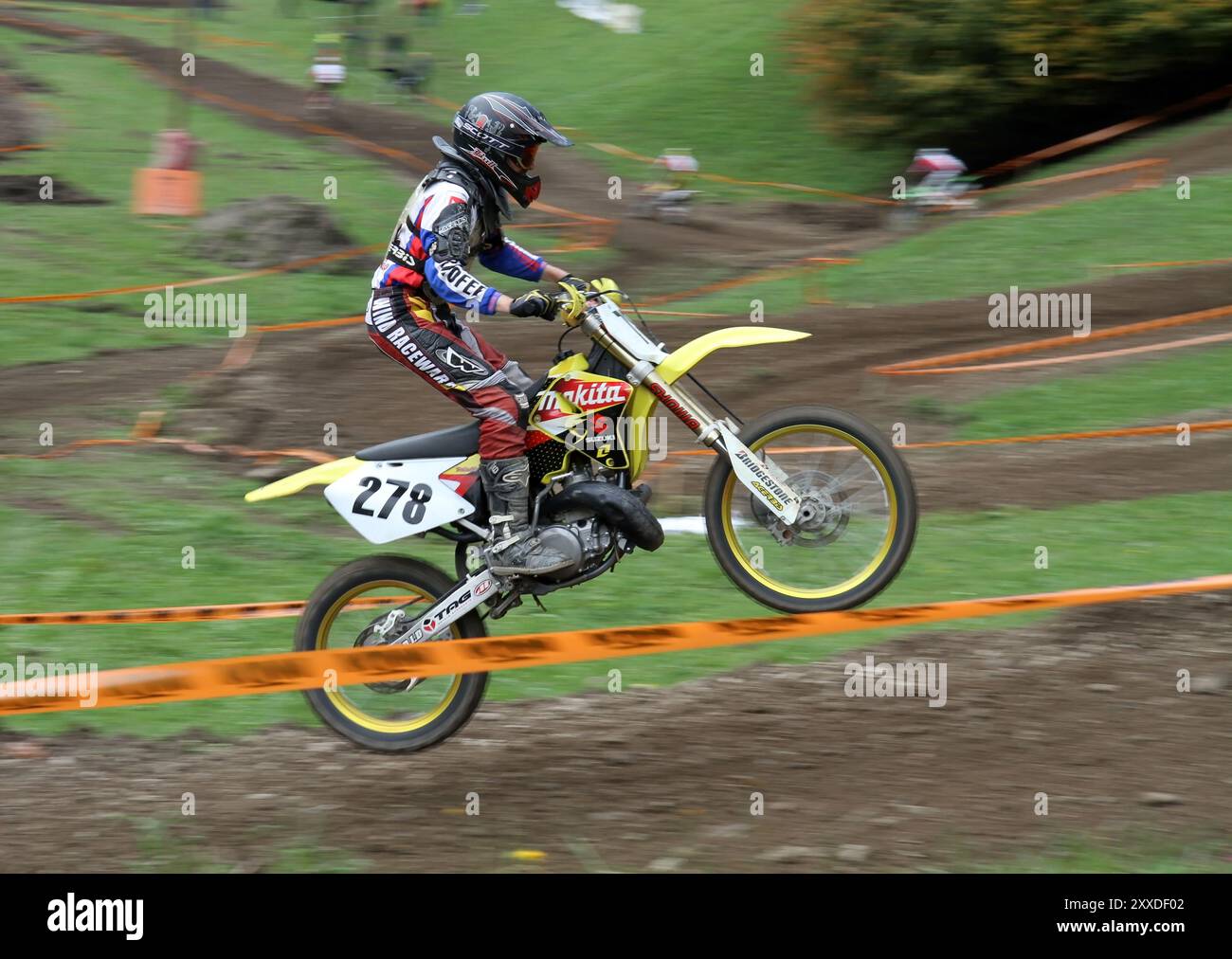Motocross Stockfoto