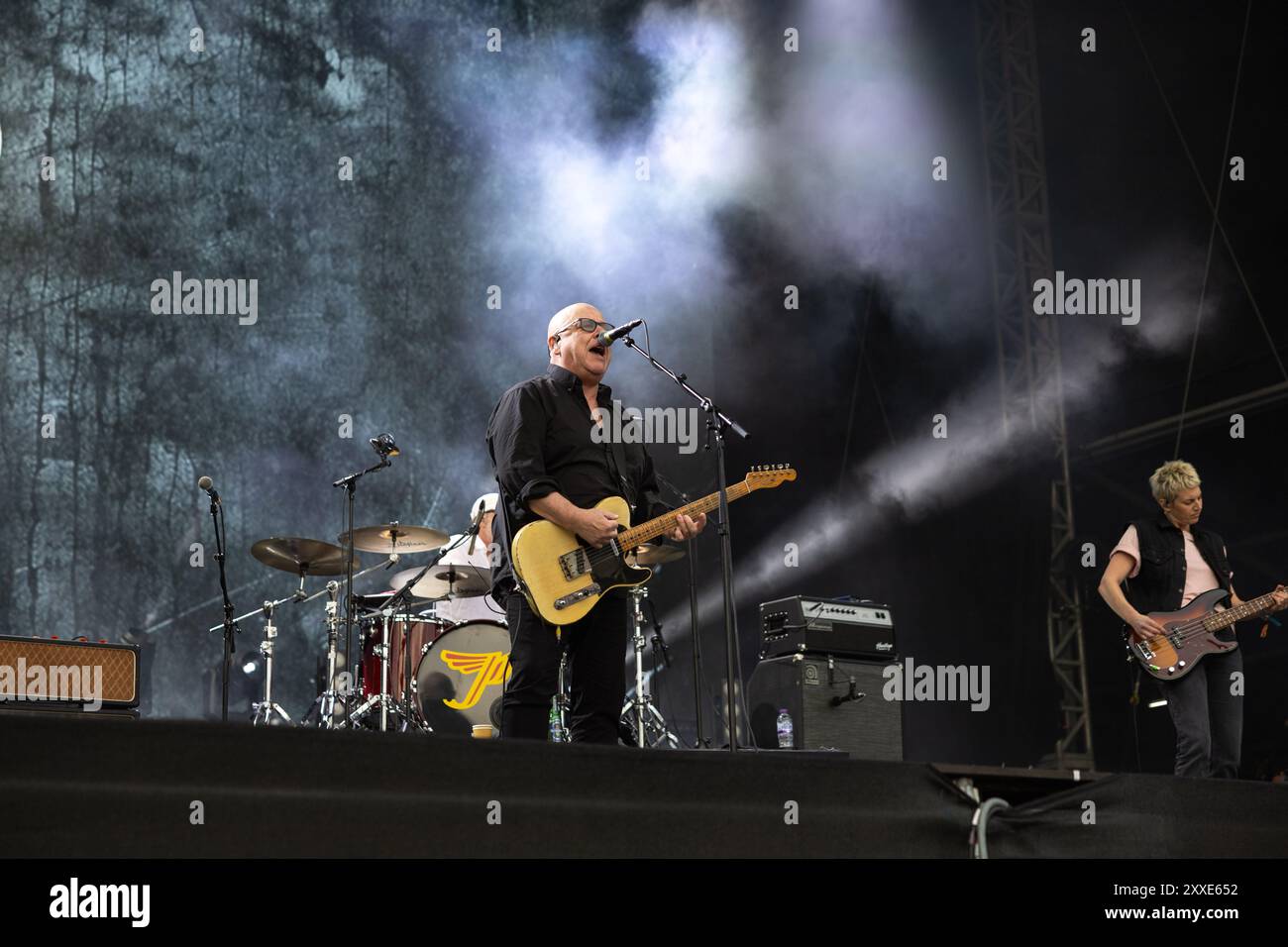 Pixies auf der Bühne in All Points East, 23. August 2024 Stockfoto