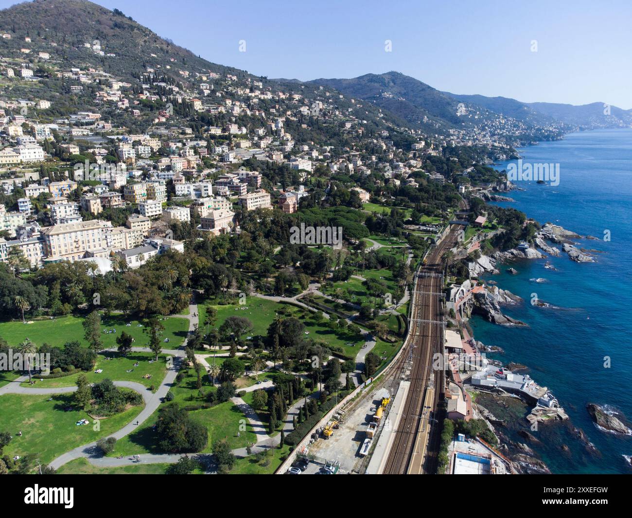 Genua - Italien Stockfoto