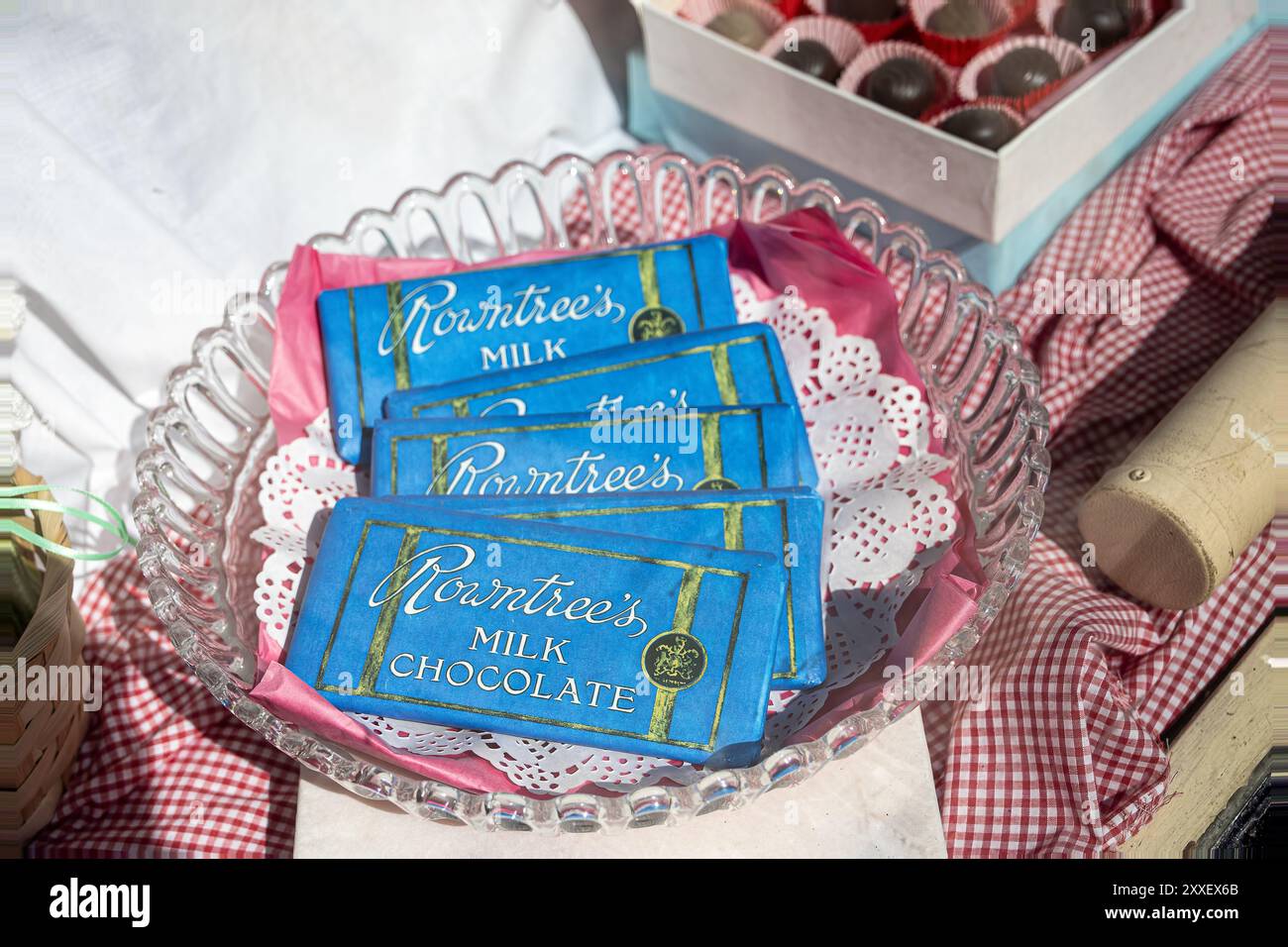 Rowntree's Milchschokolade Stockfoto