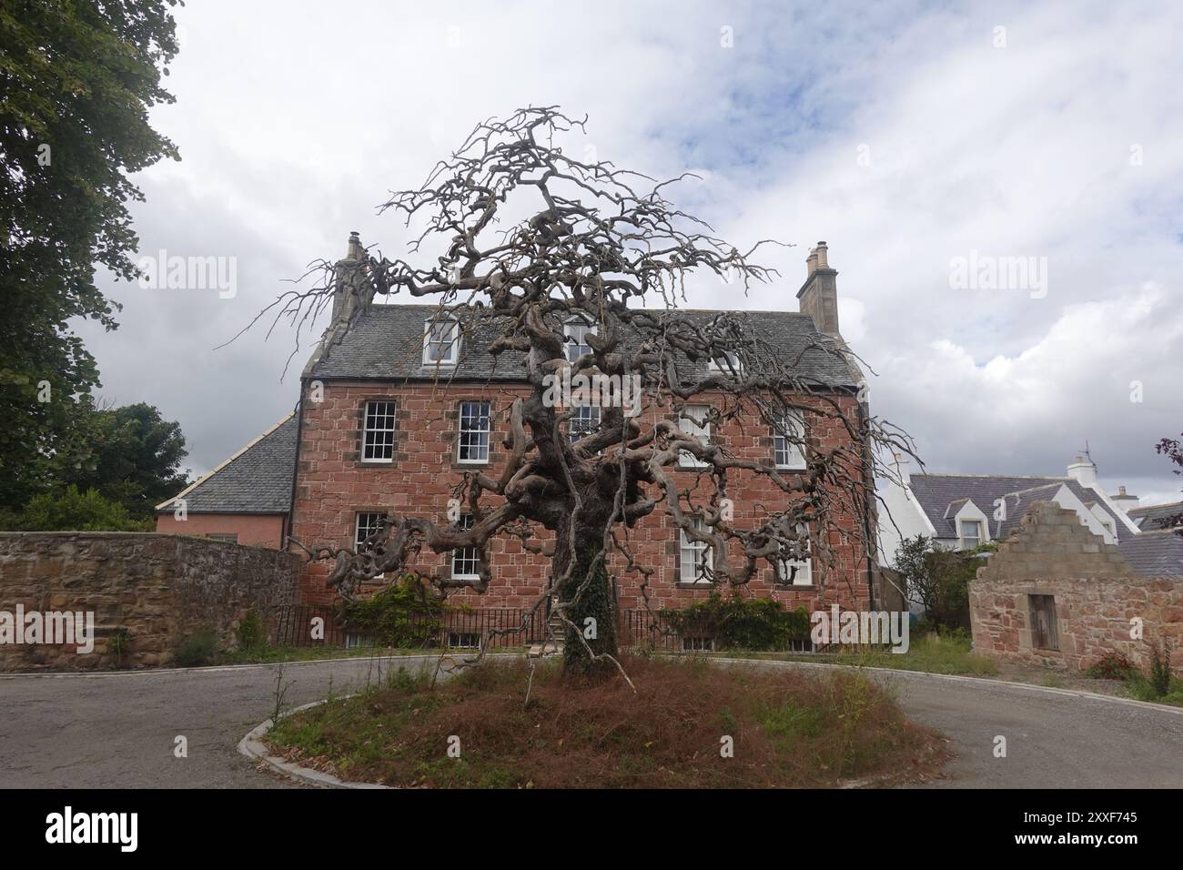 Forsyth House, High Street, Baujahr 1774, Cromarty, Black Isle, Scottish Highlands, Schottland Großbritannien Stockfoto