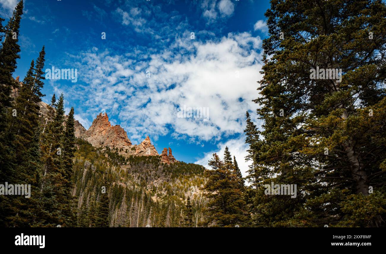 ROCKY MOUNTAINS Stockfoto