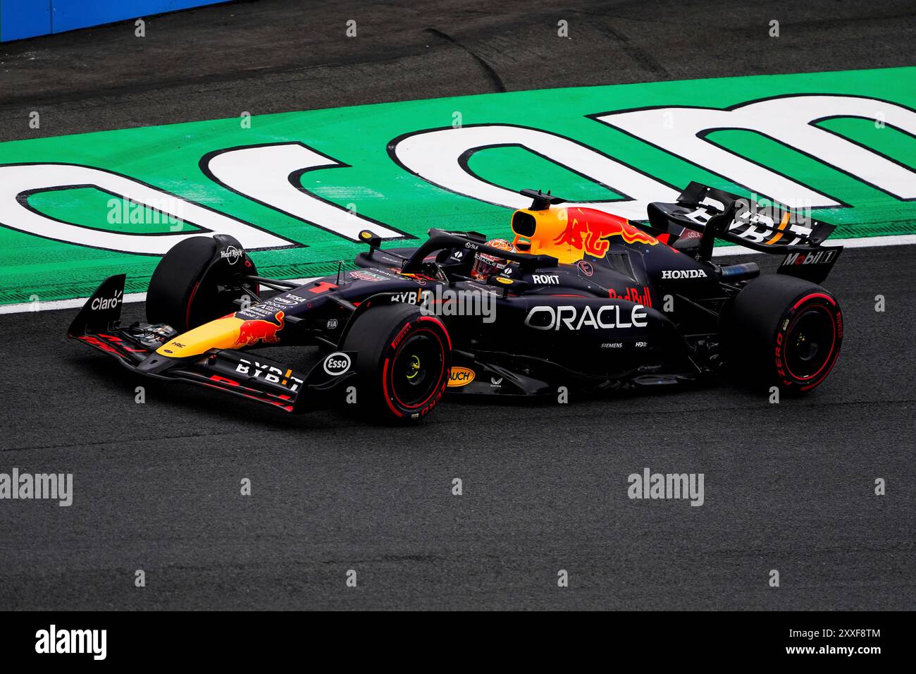 Zandvoort, Niederlande. August 2024. ZANDVOORT, NIEDERLANDE - 24. AUGUST: Max Verstappen von Red Bull Racing trat am 24. August 2024 in Zandvoort in der Qualifikation an. (Foto von Andre Weening/Orange Pictures) Credit: dpa/Alamy Live News Stockfoto