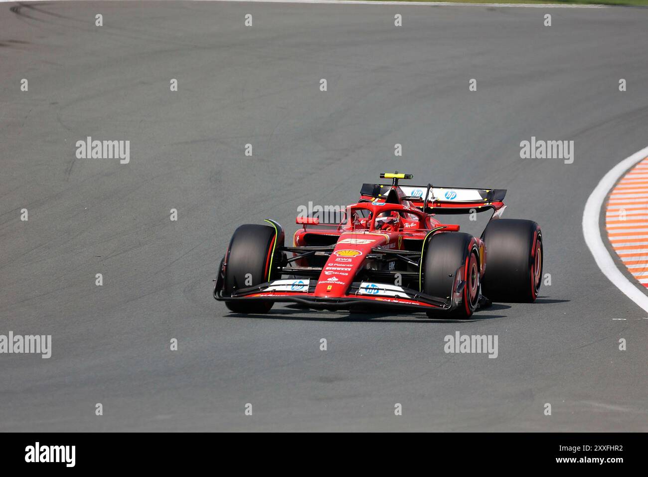 24. August 2024, Circuit Zandvoort, Zandvoort, Formel 1 Heineken Grand Prix 2024, im Bild Carlos Sainz Jr. (ESP), Scuderia Ferrari HP Stockfoto