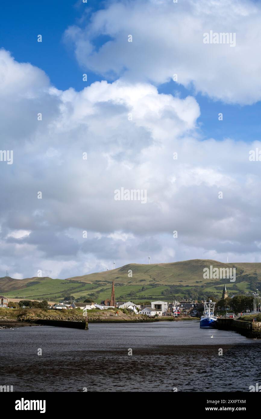 Girvan Harbour, South Ayrshire, Schottland Stockfoto