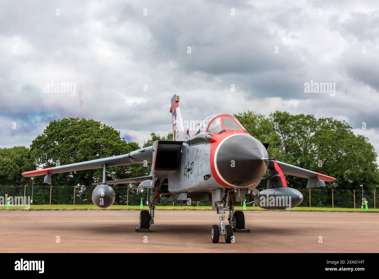 Schneller luftwaffe Kampfjet Stockfoto