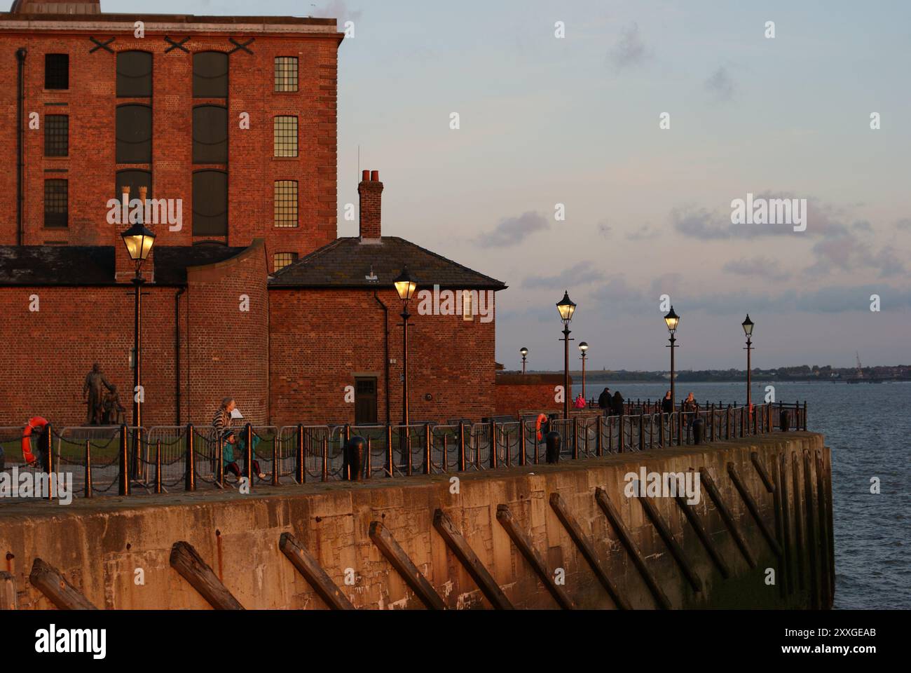 Liverpool Waterfront 2011 Stockfoto