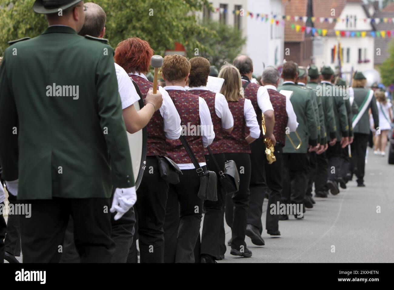 Shooting Festival Parade Stockfoto