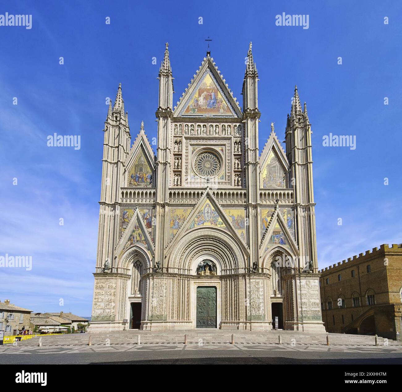 Kathedrale Von Orvieto, Kathedrale Von Orvieto 05 Stockfoto