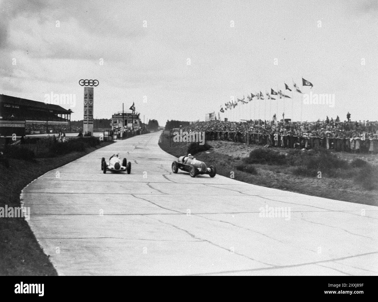 Motorsport bei den Olympischen Spielen 1936 in Berlin Stockfoto