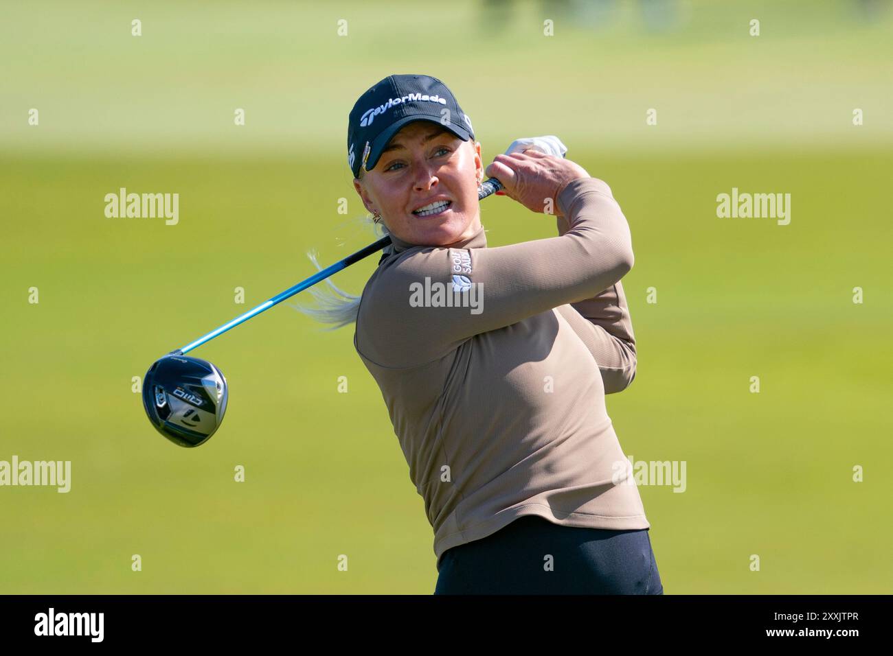 St Andrews, Schottland, Großbritannien. August 2024. Dritte Runde der AIG Women’s Open auf dem Old Course St Andrews. Bild; Iain Masterton/ Alamy Live News Stockfoto