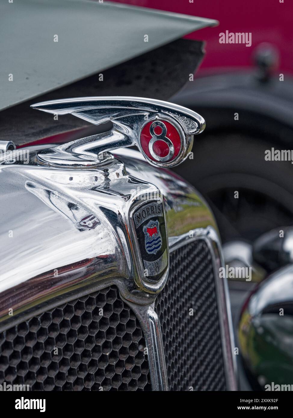 Der Morris 8 wurde von Morris Motors zwischen 1935 und 1948 in Großbritannien produziert. Stockfoto